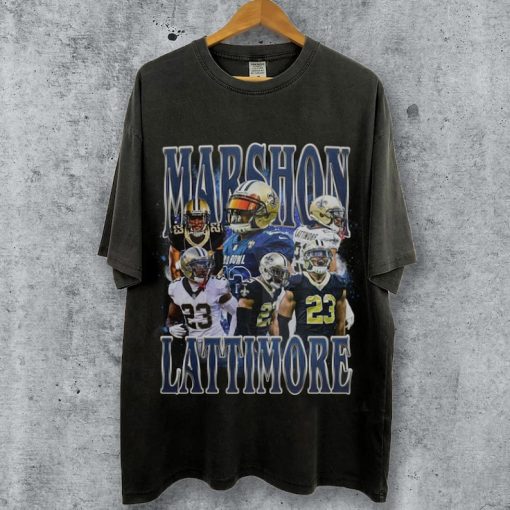 Vintage 90s Graphic Style Marshon Lattimore T-Shirt, Marshon Lattimore Tee, Retro Marshon Lattimore T-Shirt