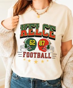 Kelce Vintage Shirt Vintage American Football Sweatshirt Crewneck Game Day Tshirt Football Fan Gifts Kelce Brothers Tee