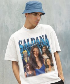 Retro Zoe Saldana Shirt -Zoe Saldana Tshirt,Zoe Saldana T-shirt,Zoe Saldana T shirt,Zoe Saldana Sweatshirt