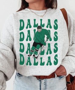 Dallas Star Sweatshirt, Retro Dallas Star Sweatshirt  T-Shirt, Stars Sweater, Stars T-Shirt, Hockey Fan Shirt