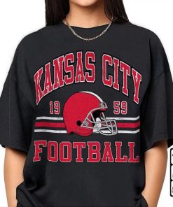 Vintage Kansas City Football Sweatshirt, Shirt Retro Style 90s Vintage Unisex Crewneck