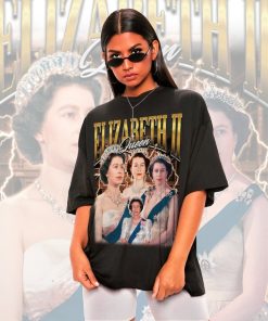 Retro Queen Elizabeth II Shirt - Queen Elizabeth Tshirt,Queen Elizabeth T-shirt,Queen Elizabeth T shirt