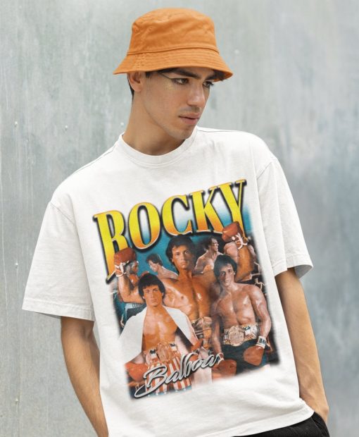 Retro Rocky Balboa Shirt -Rocky Balboa Tshirt,Rocky Balboa T-shirt,Rocky Balboa T shirt,Rocky Balboa Sweatshirt