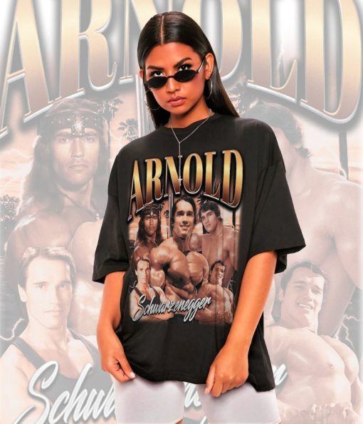 Retro Arnold Schwarzenegger Shirt-Arnold Schwarzenegger Tshirt,Arnold Schwarzenegger T shirt