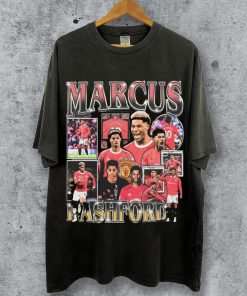 Limited Marcus Rashford T-shirt Vintage Sweatshirt Oversize Shirt