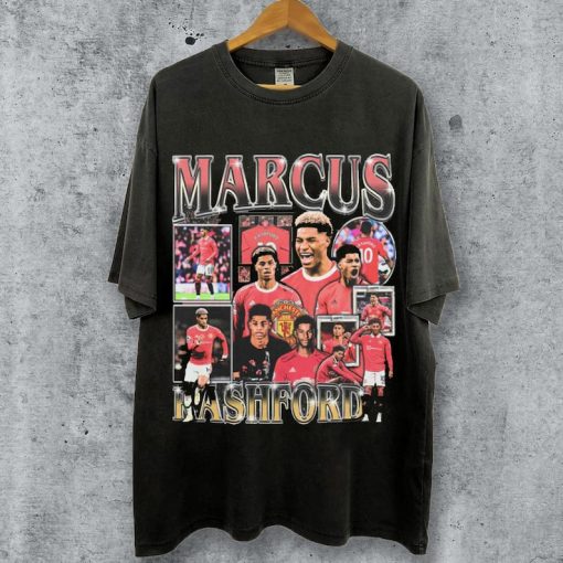 Limited Marcus Rashford T-shirt Vintage Sweatshirt Oversize Shirt