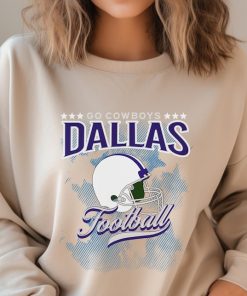 Vintage Dallas Sweatshirt, Dallas Football Crewneck, Retro Cowboys Sweater, Game Day Dallas Sweatshirt