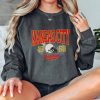 Comfort colors Football Sweatshirt, Vintage KC Football crewneck, KC Football Fans Sweatshirt