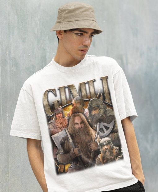 Retro Gimli Shirt-Gimli Tshirt,Gimli T shirt,Gimli T-shirt,Lord of the Rings Shirt,John Rhys-Davies Shirt