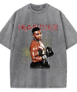 Iron Mike Tyson Old School Vintage Rock Band Retro Style Custom Graphic T-Shirt