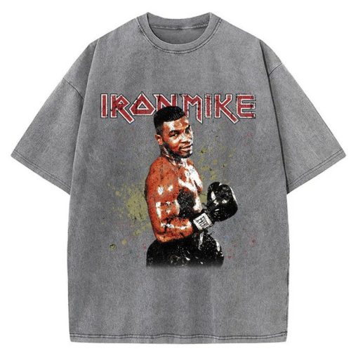 Iron Mike Tyson Old School Vintage Rock Band Retro Style Custom Graphic T-Shirt