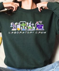 Laboratory Crew Sweatshirt Lab Tech Shirt Laboratory Scientist Shirts Chemistry Teacher Gift Sweater Science Lab Squad