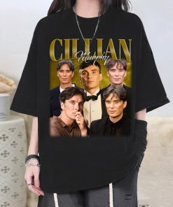 Retro Cillian Murphy T-Shirt, Cillian Murphy Shirt, Cillian Murphy Tee, Actor Cillian Murphy Homage, Cillian Murphy Fan