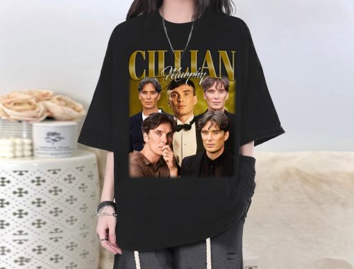 Retro Cillian Murphy T-Shirt, Cillian Murphy Shirt, Cillian Murphy Tee, Actor Cillian Murphy Homage, Cillian Murphy Fan