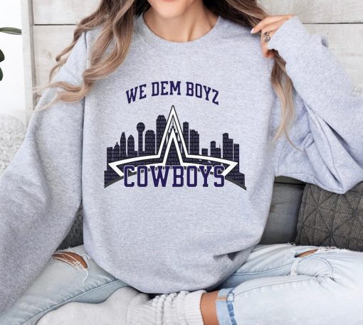 Dallas Sweatshirt, Dallas Football Sweater, Dallas Game Day Crewneck, American Football Sweater