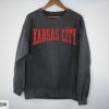 Kansas City Chiefs Football Vintage Style Comfort Colors, Kansas City Crewneck Sweater Sweatshirt