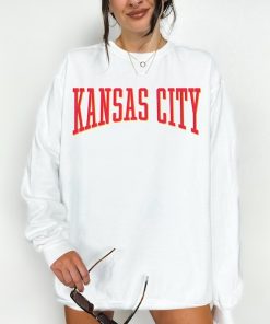 Kansas City Chiefs Football Vintage Style Comfort Colors, Kansas City Crewneck Sweater Sweatshirt