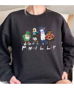 Philadelphia Sports Mascots Sweatshirt, Christmas Philly Sports Shirt, Christmas Philadelphia Tshirt