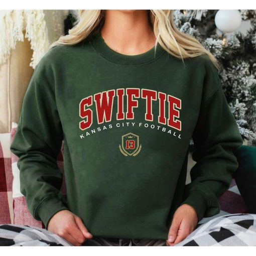 Swiftie Kansas Football Shirt, Swiftie Kelce Sweatshirt, Kelce and Swift The Eras Tour T-Shirt, Taylor Chief Shirt