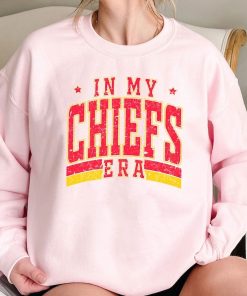 Vintage In My KC Chief Era Sweatshirt, Vintage Travis Kelce T-Shirt, America Football Sweatshirt, Football Fan Gift