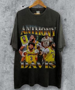 Limited Anthony Davis Shirt Basketball Vintage 90s Design Retro Bootleg Fans Tshirt Sport American Homage Classic