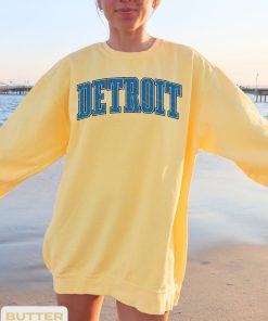 Detroit Lions Vintage Style Football Crewneck, Detroit Football Sweater, Detroit Sweatshirt, Gift for Fan Her Him