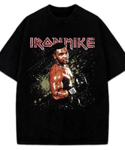 Iron Mike Tyson Old School Vintage Rock Band Retro Style Custom Graphic T-Shirt