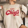 Vintage In My KC Chief Era Shirt, Vintage Travis Kelce T-Shirt, Kansas City Football Sweater, Womens Chiefs Sweatshirt