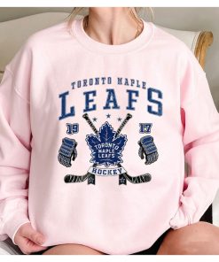 Toronto Maple Leafs Sweatshirt, Vintage Toronto Maple Leafs Hockey Shirt, Toronto Hockey Tshirt, Maple Leafs Tee