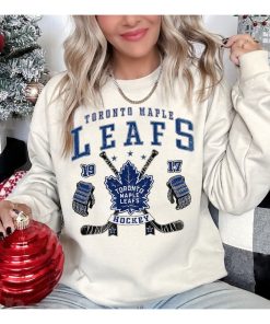 Toronto Maple Leafs Sweatshirt, Vintage Toronto Maple Leafs Hockey Shirt, Toronto Hockey Tshirt, Maple Leafs Tee