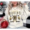 Vintage Boston Bruins Sweatshirt, Boston Bruins Hockey Shirt, Boston Hockey Tshirt, Boston Bruins Hockey College Tee