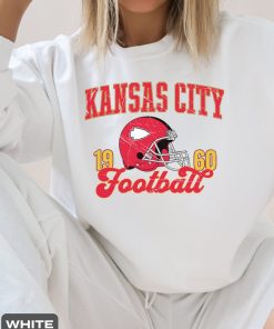 Vintage Style Kansas City Chiefs Football Comfort Colors Crewneck Sweatshirt, Kansas Football Sweatshirt