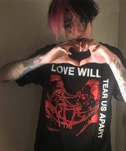 Love Will Tear Us Apart Shirt -aesthetic shirt,aesthetic clothing,tumblr,grunge clothing,punk tshirt,grunge shirt