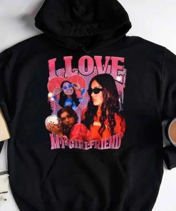 I Love My Girlfriend Custom Photo Shirt, Custom Bootleg Shirt, I Heart My Girlfriend Shirt, Boyfriends Shirt