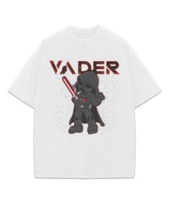 Darth Vader Lighting Up With Lightsaber Galactic High Star Wars T Shirt