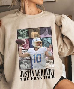 Justin Herbert The Eras Tour Shirt, Justin Herbert Football Shirt, Justin Herbert Shirt For Fans