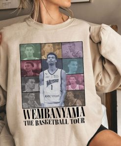 Wembanyama San Antonio Basketball Sweatshirt, Vintage Spurs Basketball Shirt,Basketball American Eras Tour Fan Gifts