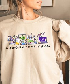 Laboratory Crew Sweatshirt Lab Tech Shirt Laboratory Scientist Shirts Chemistry Teacher Gift Sweater Science Lab Squad