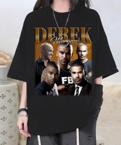 Unisex Derek Morgan T-Shirt, Derek Morgan Shirt, Derek Morgan Tee, Actor Derek Morgan Homage, College Shirt