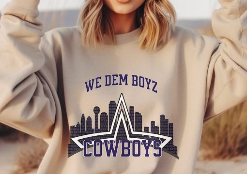 Dallas Sweatshirt, Dallas Football Sweater, Dallas Game Day Crewneck, American Football Sweater