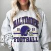 Baltimore Football Shirt, Shirt Retro Style 90s Vintage Unisex shirt, Graphic Tee Gift For Football Fan Sport