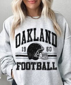 Oakland Football Shirt, Shirt Retro Style 90s Vintage Unisex shirt, Graphic Tee Gift For Football Fan Sport