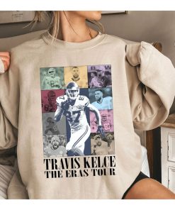 Travis Kelce The Eras Tour Shirt, Vintage Travis Kelce T-Shirt, America Football Sweatshirt, Football Fan Gifts