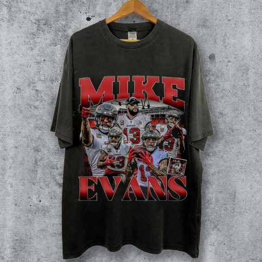 Vintage Graphic 90s Mike Evans Unisex T-shirt, Mike Evans Vintage Graphic 90s Unisex Hoodie, Sweatshirt, Bootleg Rap Tee