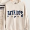 New England Football Shirt, Vintage Style New England Football Crewneck, Football Sweatshirt, New England Sweatshirt