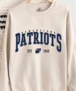 New England Football Shirt, Vintage Style New England Football Crewneck, Football Sweatshirt, New England Sweatshirt