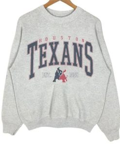 Houston Texans Shirt, Texans Tee, Football Sweatshirt, Vintage Sweatshirt, Football Fan Shirt, Houston Football Shirt