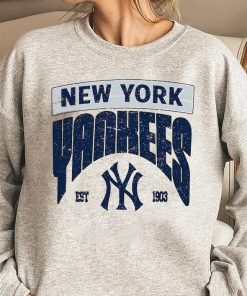 Vintage 90s New York Baseball EST 1903 Crewneck Shirt, Baseball Fan Shirt, Unisex Tshirt Hoodie Sweater