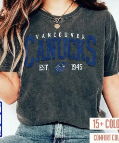 Vancouver Canucks Shirt, Canucks Tee, Hockey Sweatshirt, Vintage Sweatshirt, Hockey Fan Shirt, Vancouver Hockey Shirt