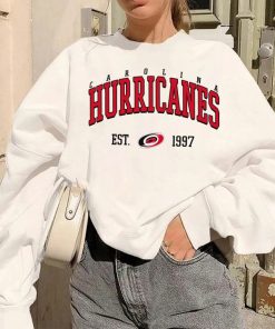 Carolina Hurricanes Crewneck, Vintage Style Carolina Hurricanes Sweatshirt, Carolina Sweatshirt, College Sweatshirt